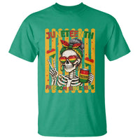 Skeleton Juneteenth Freedom T Shirt African American Pride Gift