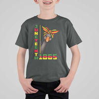 Funny Juneteenth Goose T Shirt For Kid African American Pride Gift