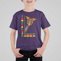 Funny Juneteenth Goose T Shirt For Kid African American Pride Gift