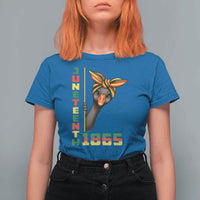 Funny Juneteenth Goose T Shirt For Women African American Pride Gift