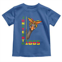 Funny Juneteenth Goose Toddler T Shirt African American Pride Gift