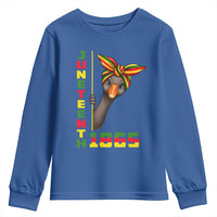Funny Juneteenth Goose Youth Sweatshirt African American Pride Gift