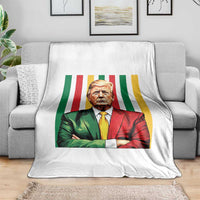 Juneteenth American Leader Inspiration Throw Blanket 1865 American Heritage Gift