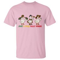 Funny Just A Free Silly Goose T Shirt Juneteenth Freedom Day