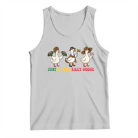 Funny Just A Free Silly Goose Tank Top Juneteenth Freedom Day