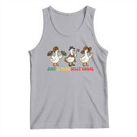 Funny Just A Free Silly Goose Tank Top Juneteenth Freedom Day