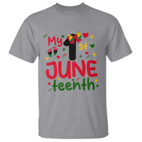 My First Juneteenth T Shirt African American Baby Freedom Day