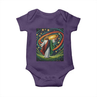 Black Jesus Juneteenth Baby Onesie African American Christian Pride
