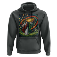 Black Jesus Juneteenth Hoodie African American Christian Pride
