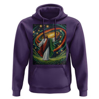 Black Jesus Juneteenth Hoodie African American Christian Pride