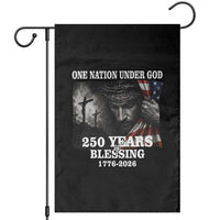 One Nation Under God 250th Anniversary Garden Flag American Patriotic Faith