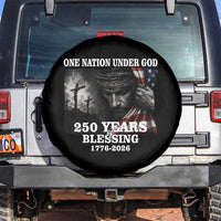 One Nation Under God 250th Anniversary Spare Tire Cover American Patriotic Faith