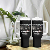 One Nation Under God 250th Anniversary Tumbler With Handle American Patriotic Faith
