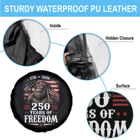 Bigfoot 250 Years Of Freedom Spare Tire Cover Patriotic Sasquatch Lover