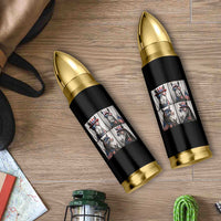 Patriotic Horse Selfie Squad Bullet Tumbler USA Flag Red White And Blue Graphic
