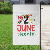 My Second Juneteenth Garden Flag African American Baby Freedom Day