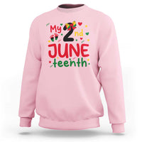 My Second Juneteenth Sweatshirt African American Baby Freedom Day