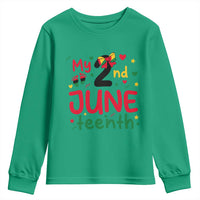My Second Juneteenth Youth Sweatshirt African American Baby Freedom Day
