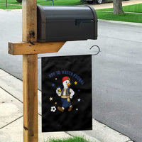 Funny Bosnia Goose Soccer Fan Gift Garden Flag Off To Watch Fudbal