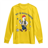 Funny Bosnia Goose Soccer Fan Gift Long Sleeve Shirt Off To Watch Fudbal