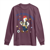 Funny Bosnia Goose Soccer Fan Gift Long Sleeve Shirt Off To Watch Fudbal