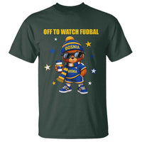 Funny Bosnia Teddy Bear Game Day Gift T Shirt Off To Watch Fudbal