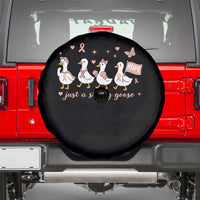 Funny Endometrial Cancer Goose Spare Tire Cover Just A Strong Goose