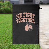 Endometrial Cancer Warrior Garden Flag We Fight Together Boxing Gift