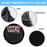 Endometrial Cancer Awareness Spare Tire Cover Support Squad Warrior Gift