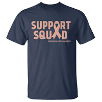 Endometrial Cancer Awareness T Shirt Support Squad Warrior Gift