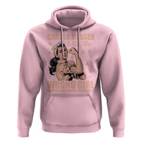 Strong Girl Endometrial Cancer Hoodie Cancer Messed With The Wrong Girl