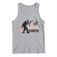 Funny Bigfoot Fuck Endometrial Cancer Awareness Gift Tank Top
