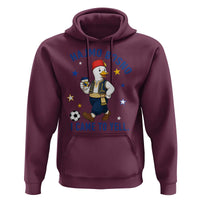 Hajmo Bosno I Came To Yell Hoodie Funny Bosnia Goose Game Day Gift