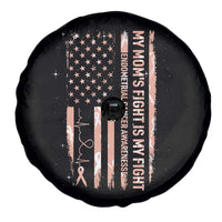American Flag Endometrial Cancer Support Spare Tire Cover My Moms Fight My Fight