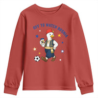 Off To Watch Bosnia Youth Sweatshirt Funny Goose Fudbal Fan Gift