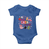 Funny Western Teacher Aide Graphic Baby Onesie She's A Para I Can Tell
