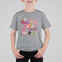 Funny Western Teacher Aide Graphic T Shirt For Kid She's A Para I Can Tell