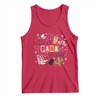 Funny Western Teacher Aide Graphic Tank Top She's A Para I Can Tell
