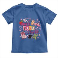 Funny Western Teacher Aide Graphic Toddler T Shirt She's A Para I Can Tell