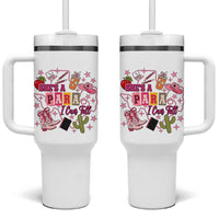 Funny Western Teacher Aide Graphic Tumbler With Handle She's A Para I Can Tell