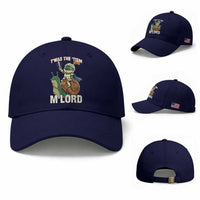 Funny Medieval Knight Frog Meme With Sword Baseball Cap Twas The Tism MLord