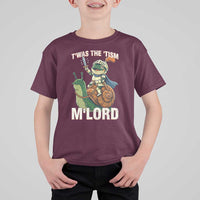 Funny Medieval Knight Frog Meme With Sword T Shirt For Kid Twas The Tism MLord