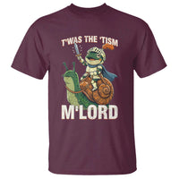 Funny Medieval Knight Frog Meme With Sword T Shirt Twas The Tism MLord