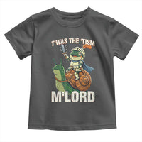 Funny Medieval Knight Frog Meme With Sword Toddler T Shirt Twas The Tism MLord