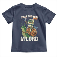 Funny Medieval Knight Frog Meme With Sword Toddler T Shirt Twas The Tism MLord