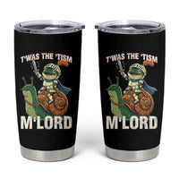 Funny Medieval Knight Frog Meme With Sword Tumbler Cup Twas The Tism MLord