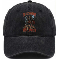Funny Medieval Knight Worker Meme Washed Cotton Baseball Cap Three Coffees No Lunch Valkyrie Coffee Lover
