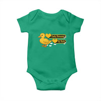 Funny Duck Lover Gift Baby Onesie Easily Distracted By Ducks - Wonder Print Shop