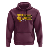Funny Duck Lover Gift Hoodie Easily Distracted By Ducks - Wonder Print Shop