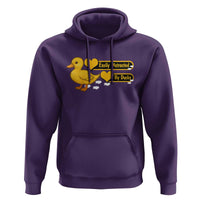 Funny Duck Lover Gift Hoodie Easily Distracted By Ducks - Wonder Print Shop